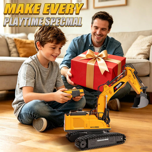 3-in-1 RC excavator digger