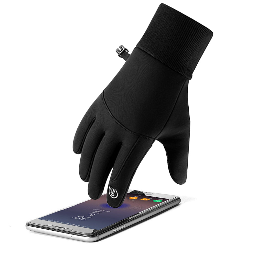 Touchscreen glove on a phone