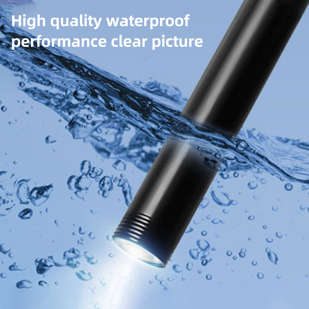 IP67 camera tip in water