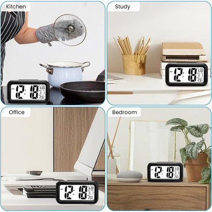 Alarm clock in the kitchen, study, office and bedroom