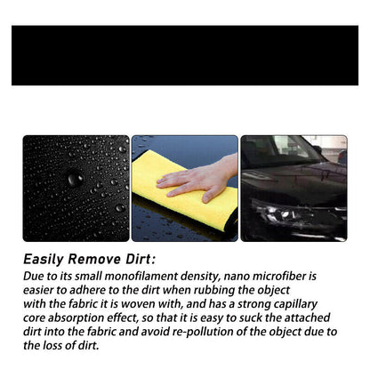 12-Pack Microfibre Car Drying & Polishing Towels – photo 5