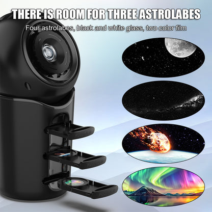 Rechargeable Planetarium Star Projector Lamp with 4 Slides