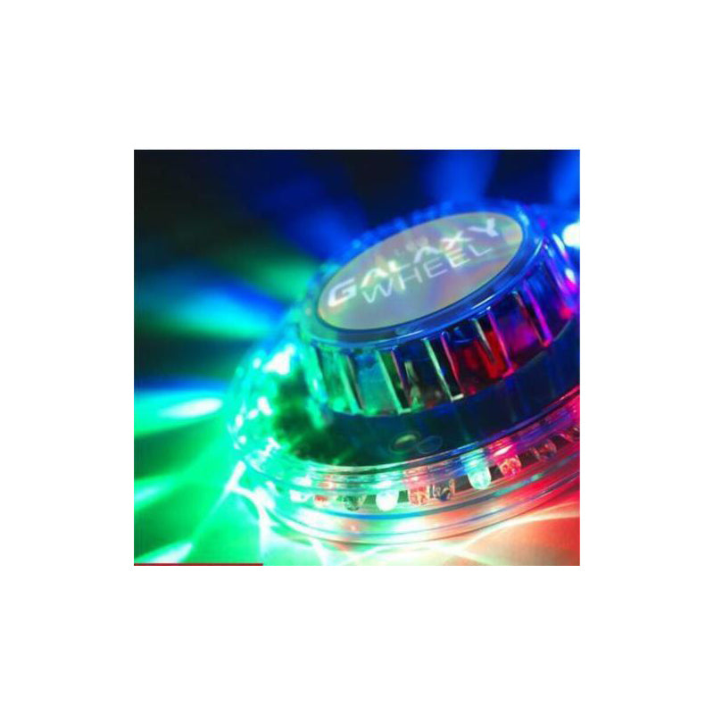 Galaxy Wheel LED light switched on