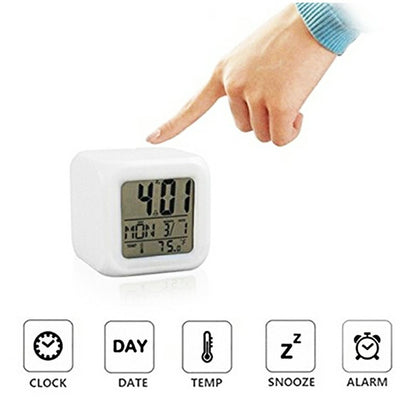 Tap the top to light the display