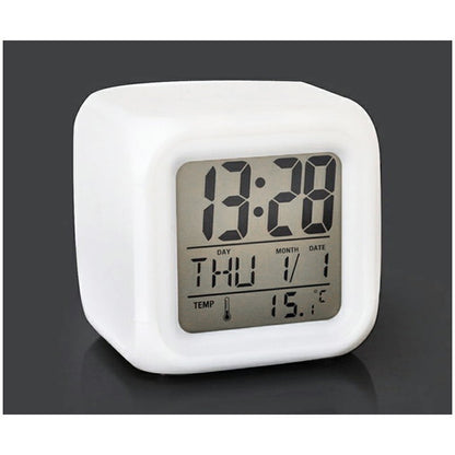 Cube clock front view