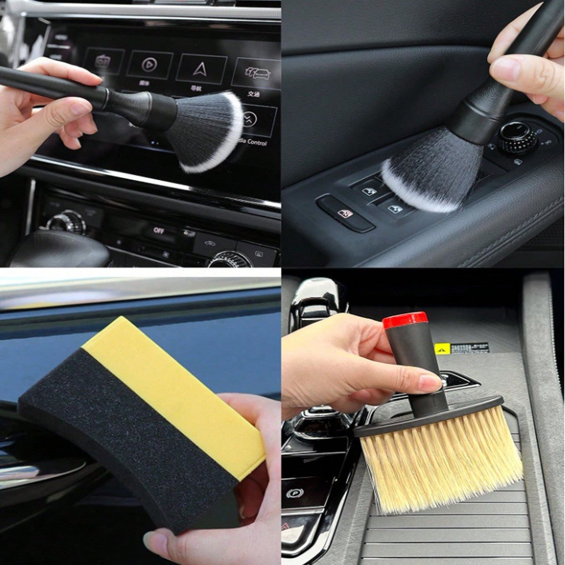 18-Piece Car Detailing Brush & Duster Set – photo 5