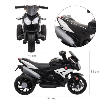 Ride-on motorbike size 86 x 42 x 52 cm